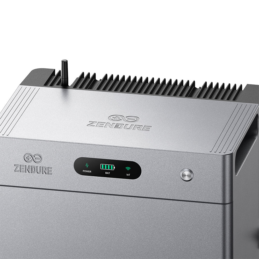 Vue de dessus du SolarFlow 2400 AC+