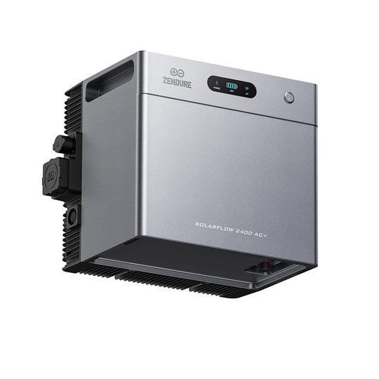 Vue de dessous du SolarFlow 2400 AC+