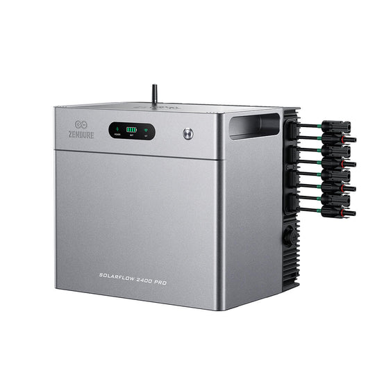 Vue lat¡§|rale du SolarFlow 2400 Pro