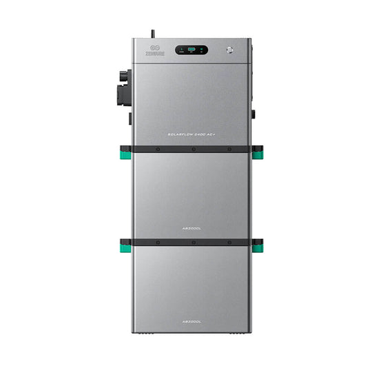 SolarFlow 2400 AC+ avec deux batteries additionnelles
