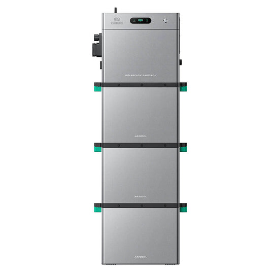 SolarFlow 2400 AC+ avec trois batteries additionnelles