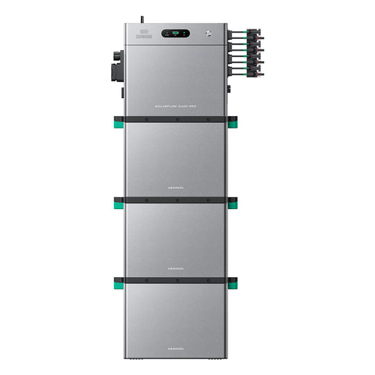 SolarFlow 2400 Pro avec trois batteries additionnelles