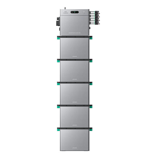 SolarFlow 2400 Pro avec cinq batteries additionnelles
